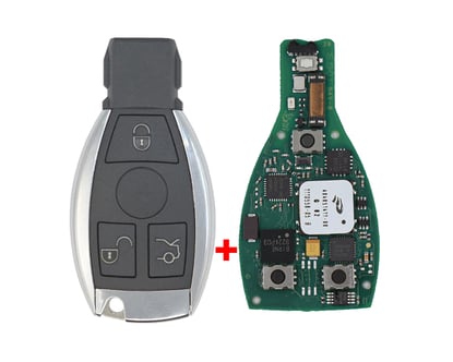 mercedes-fbs4-original-smart-remote-key-pcb-3-buttons-433mhz-with-aftermarket-shell