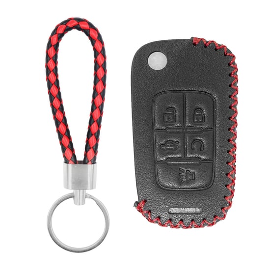 leather-case-for-chevrolet-flip-remote-key-5-buttons