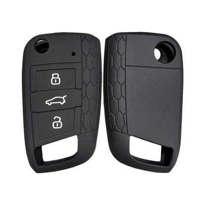 silicone-case-for-volkswagen-type-a-flip-remote-key-3-buttons