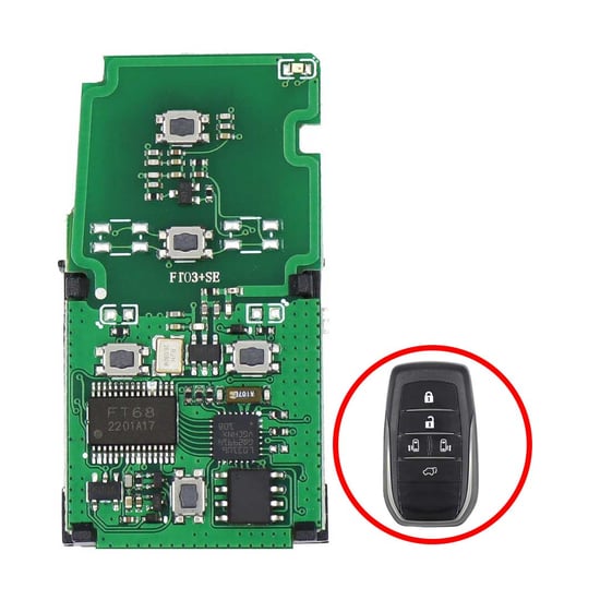 lonsdor-ft03-p0120b5-8a-chip-5-buttons-smart-key-pcb-for-toyota-alphard-vellfire-alpha-mpv-car-frequency-convertible