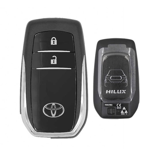 MK3. Toyota Hilux Smart Remote Key 2 Buttons 433MHz 89904-0KN50 | MK3