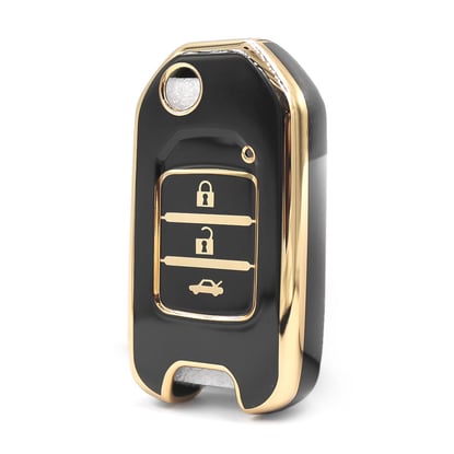 nano-high-quality-cover-for-honda-flip-remote-key-3-buttons-black-color