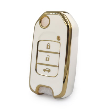 nano-high-quality-cover-for-honda-flip-remote-key-3-buttons-white-color