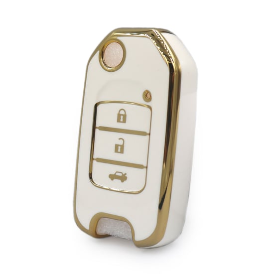 nano-high-quality-cover-for-honda-flip-remote-key-3-buttons-white-color