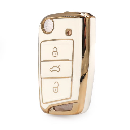 nano-high-quality-cover-for-volkswagen-touran-flip-remote-key-3-buttons-white-color
