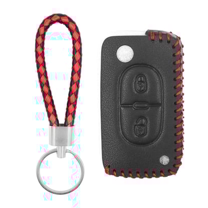 leather-case-for-peugeot-citroen-flip-remote-key-2-buttons