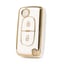 nano-high-quality-cover-for-peugeot-flip-remote-key-2-buttons-white-color-d11j2