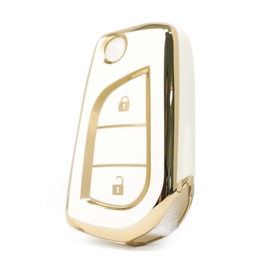 nano-high-quality-cover-for-toyota-flip-remote-key-2-buttons-white-color-c11j2