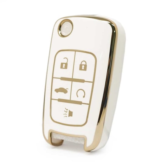 nano-high-quality-cover-for-chevrolet-flip-remote-key-5-buttons-white-color-a11j5
