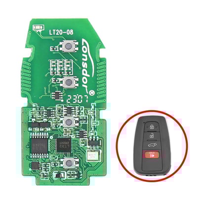 lonsdor-lt20-08nj-universal-smart-remote-pcb-8a-for-toyota-4-button-433-315-mhz