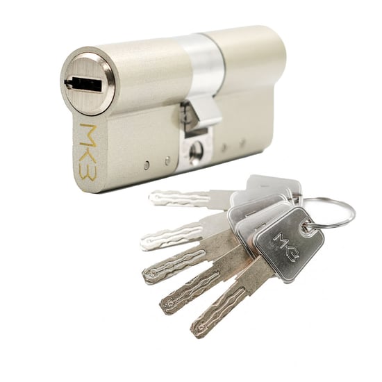 pure-brass-cylinder-with-5-pcs-white-brass-keys-with-multi-track-key-way-stainless-steel-cam-size-70mm