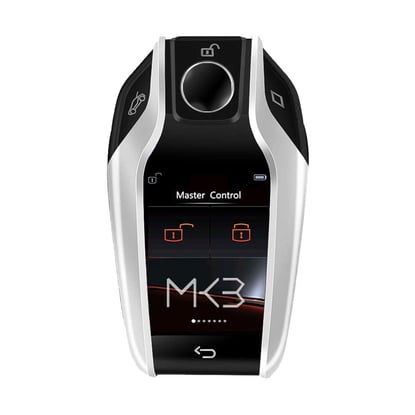 lcd-universal-smart-key-kit-with-keyless-entry-and-ios-car-bmw-style-location-tracking-system-silver-color