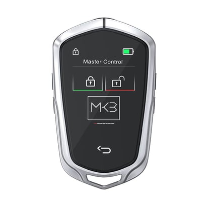 lcd-universal-smart-key-kit-with-keyless-entry-and-ios-car-cadillac-style-location-tracking-system-silver-color
