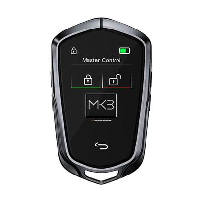 lcd-universal-smart-key-kit-with-keyless-entry-and-ios-car-cadillac-style-location-tracking-system-black-color