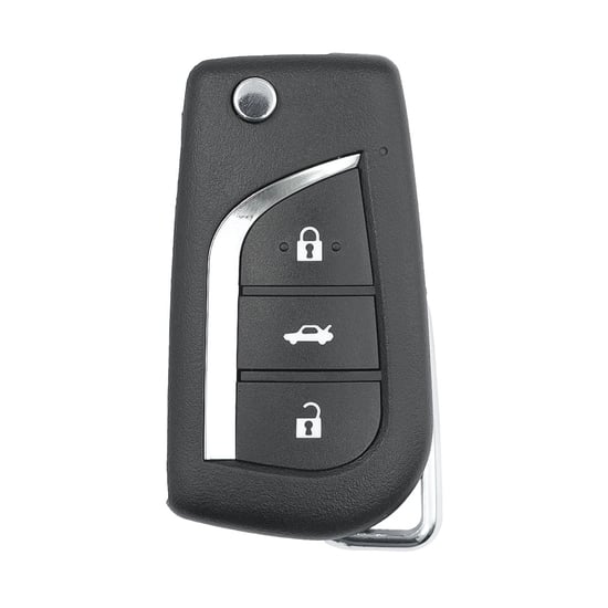 keydiy-xhorse-toyota-type-flip-remote-key-shell-3-buttons