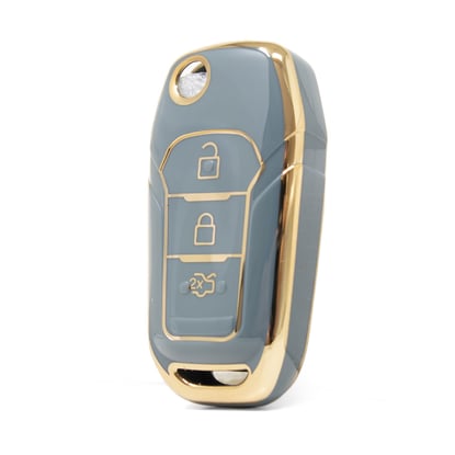 nano-high-quality-cover-for-ford-fusion-flip-remote-key-3-buttons-gray-color-ford-f11j