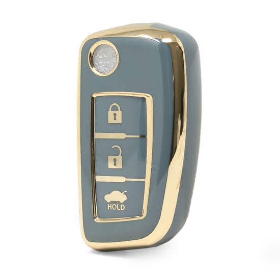 nano-high-quality-cover-for-nissan-flip-remote-key-3-buttons-gray-color-ns-b11j3