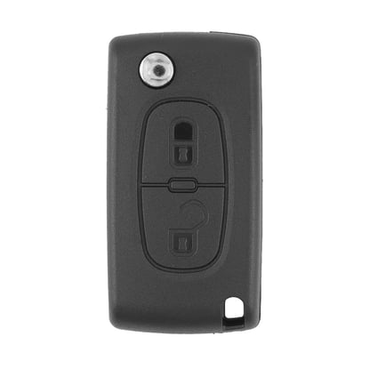 peugeot-407-flip-remote-key-shell-2-buttons-with-battery-holder-va2-blade