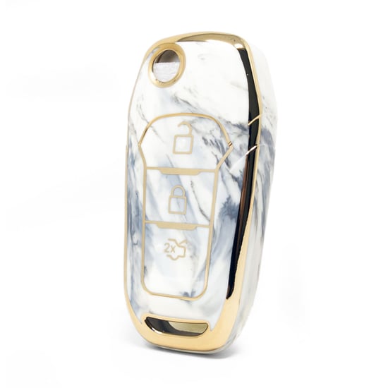 nano-high-quality-marble-cover-for-ford-flip-remote-key-3-buttons-white-color-ford-f12j