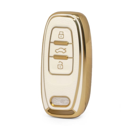 nano-high-quality-gold-leather-cover-for-audi-remote-key-3-buttons-white-color-audi-a13j
