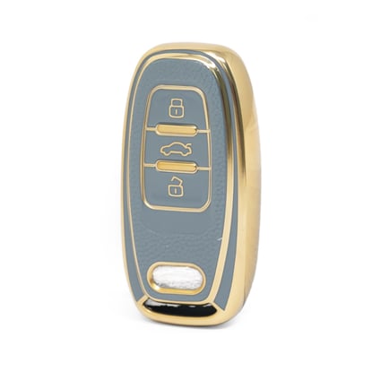 nano-high-quality-gold-leather-cover-for-audi-remote-key-3-buttons-gray-color-audi-a13j