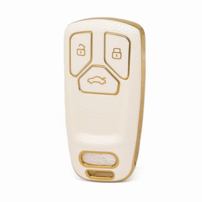 nano-high-quality-gold-leather-cover-for-audi-remote-key-3-buttons-white-color-audi-b13j