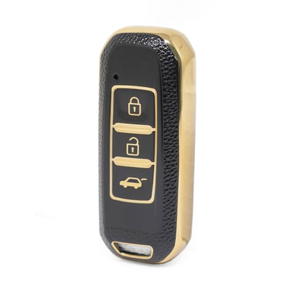 nano-high-quality-gold-leather-cover-for-baojun-remote-key-3-buttons-black-color-bj-a13j