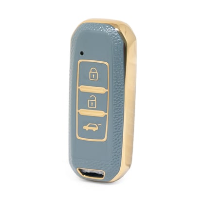nano-high-quality-gold-leather-cover-for-baojun-remote-key-3-buttons-gray-color-bj-a13j