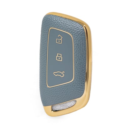nano-high-quality-gold-leather-cover-for-baojun-remote-key-3-buttons-gray-color-bj-c13j
