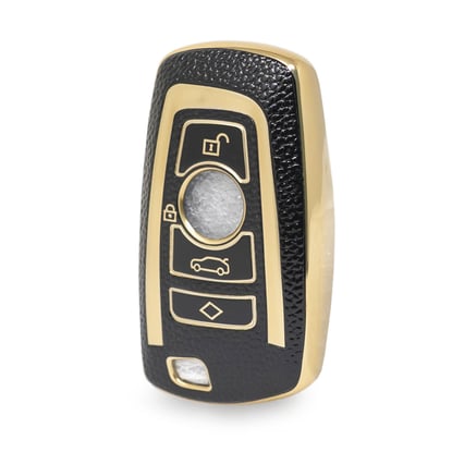 nano-high-quality-gold-leather-cover-for-bmw-remote-key-4-buttons-black-color-bmw-a13j4a