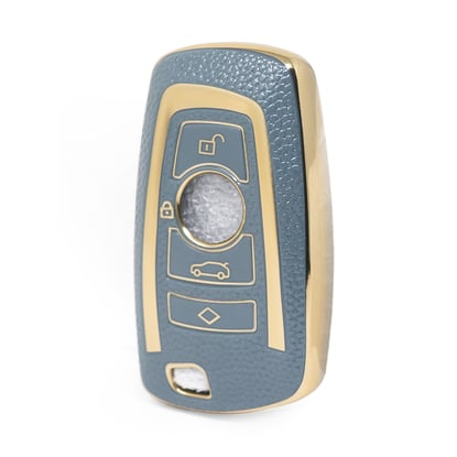 nano-high-quality-gold-leather-cover-for-bmw-remote-key-4-buttons-gray-color-bmw-a13j4a