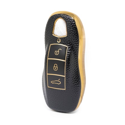 nano-high-quality-gold-leather-cover-for-porsche-remote-key-3-buttons-black-color-psc-a13j
