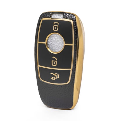 nano-high-quality-gold-leather-cover-for-mercedes-benz-remote-key-3-buttons-black-color-benz-b13j