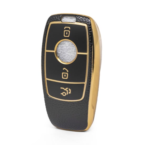 nano-high-quality-gold-leather-cover-for-mercedes-benz-remote-key-3-buttons-black-color-benz-b13j