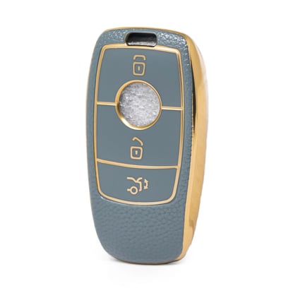 nano-high-quality-gold-leather-cover-for-mercedes-benz-remote-key-3-buttons-gray-color-benz-b13j