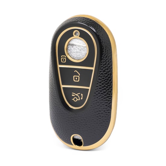 nano-high-quality-gold-leather-cover-for-mercedes-benz-remote-key-3-buttons-black-color-benz-c13j