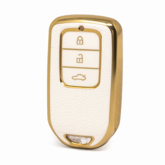 nano-high-quality-gold-leather-cover-for-honda-remote-key-3-buttons-white-color-hd-a13j3a