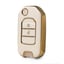 nano-high-quality-gold-leather-cover-for-honda-flip-remote-key-2-buttons-white-color-hd-b13j2