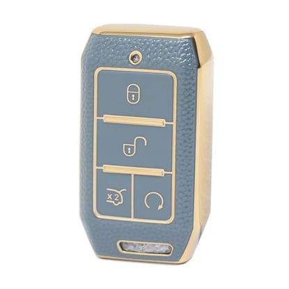 nano-high-quality-gold-leather-cover-for-byd-remote-key-4-buttons-gray-color-byd-c13j