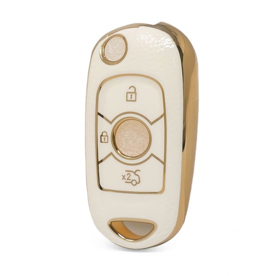 nano-high-quality-gold-leather-cover-for-buick-remote-key-3-buttons-white-color-bk-b13j