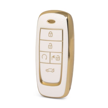 nano-high-quality-gold-leather-cover-for-trumpchi-remote-key-5-buttons-white-color-cq-b13j
