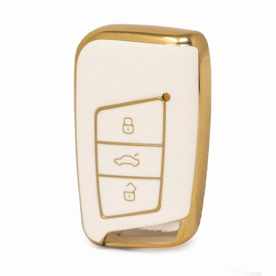 nano-high-quality-gold-leather-cover-for-volkswagen-remote-key-3-buttons-white-color-vw-d13j