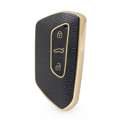 nano-high-quality-gold-leather-cover-for-volkswagen-remote-key-3-buttons-black-color-vw-g13j
