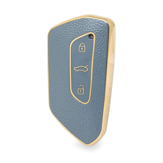 nano-high-quality-gold-leather-cover-for-volkswagen-remote-key-3-buttons-gray-color-vw-g13j