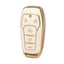 nano-high-quality-gold-leather-cover-for-ford-remote-key-5-buttons-white-color-ford-a13j