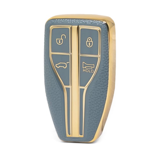 nano-high-quality-gold-leather-cover-for-hongqi-remote-key-4-buttons-gray-color-hq-a13j4a