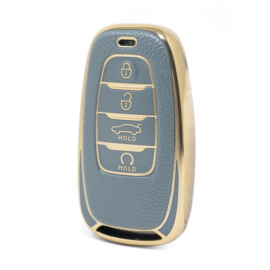 nano-high-quality-gold-leather-cover-for-hongqi-remote-key-4-buttons-gray-color-hq-b13j