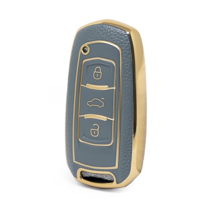 nano-high-quality-gold-leather-cover-for-geely-remote-key-3-buttons-gray-color-gl-a13j