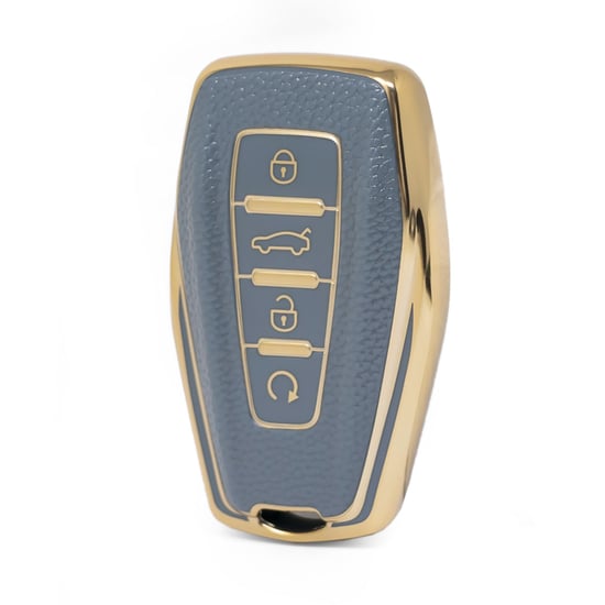 nano-high-quality-gold-leather-cover-for-geely-remote-key-4-buttons-gray-color-gl-b13j4a