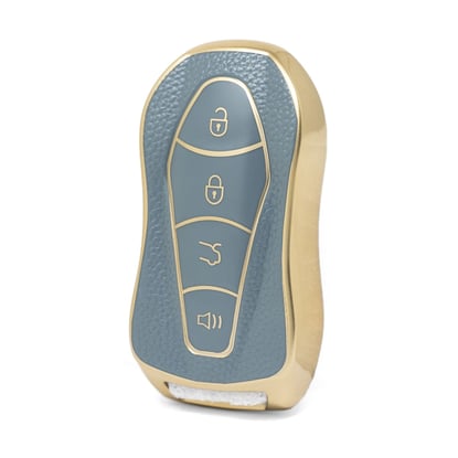 nano-high-quality-gold-leather-cover-for-geely-remote-key-4-buttons-gray-color-gl-c13j